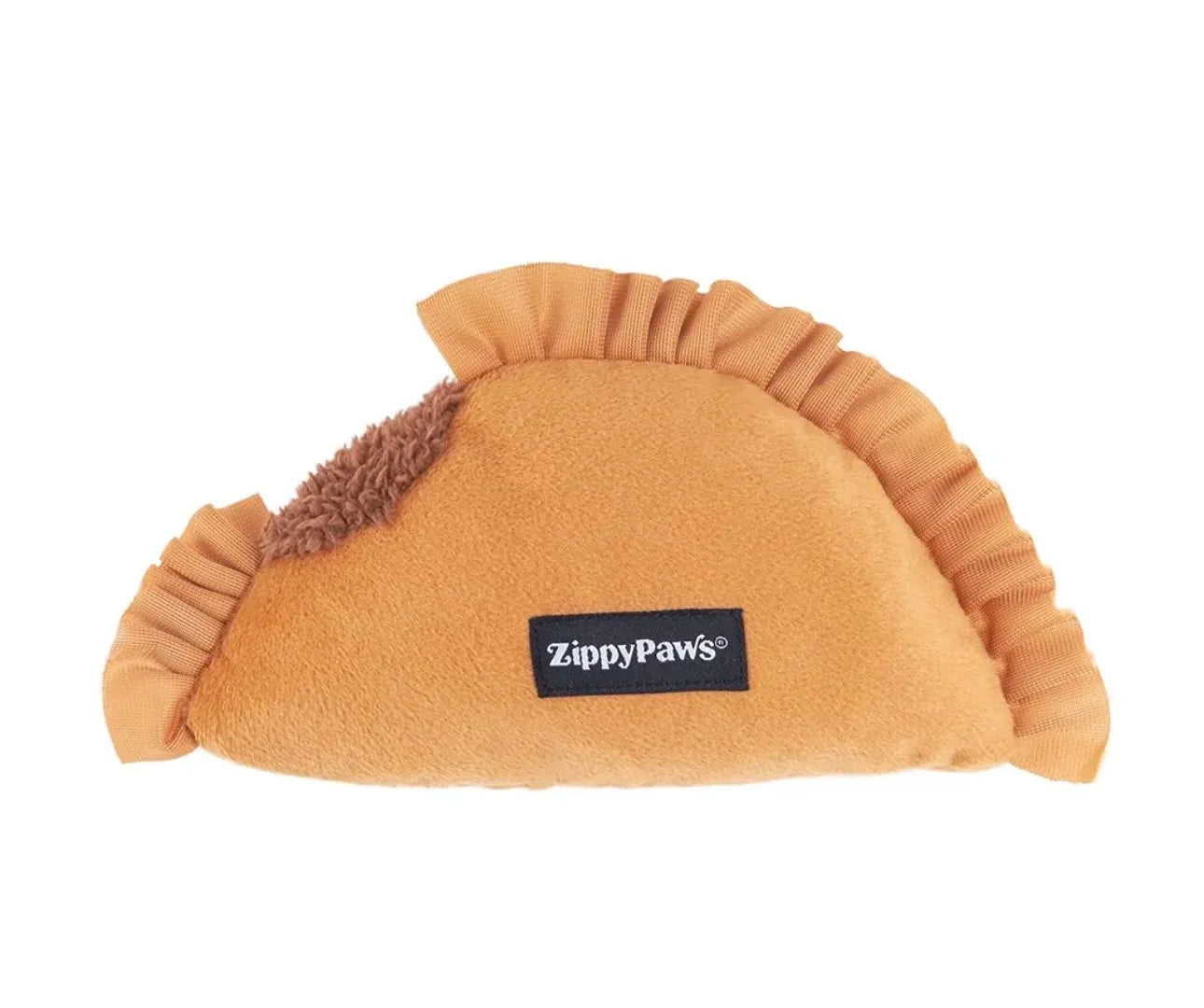 Empanada dog toy