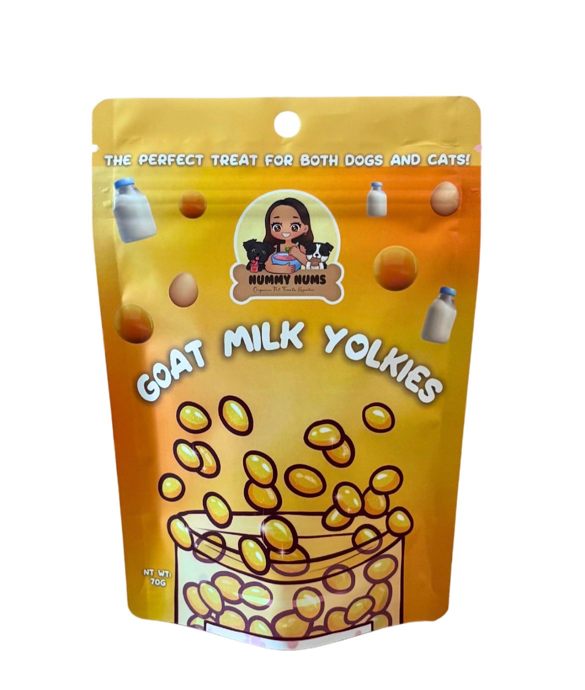 Nummy Nums Goat Milk Yolky Bites