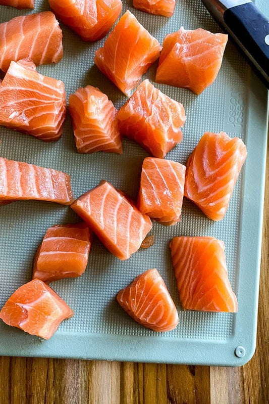 Freeze dried salmon