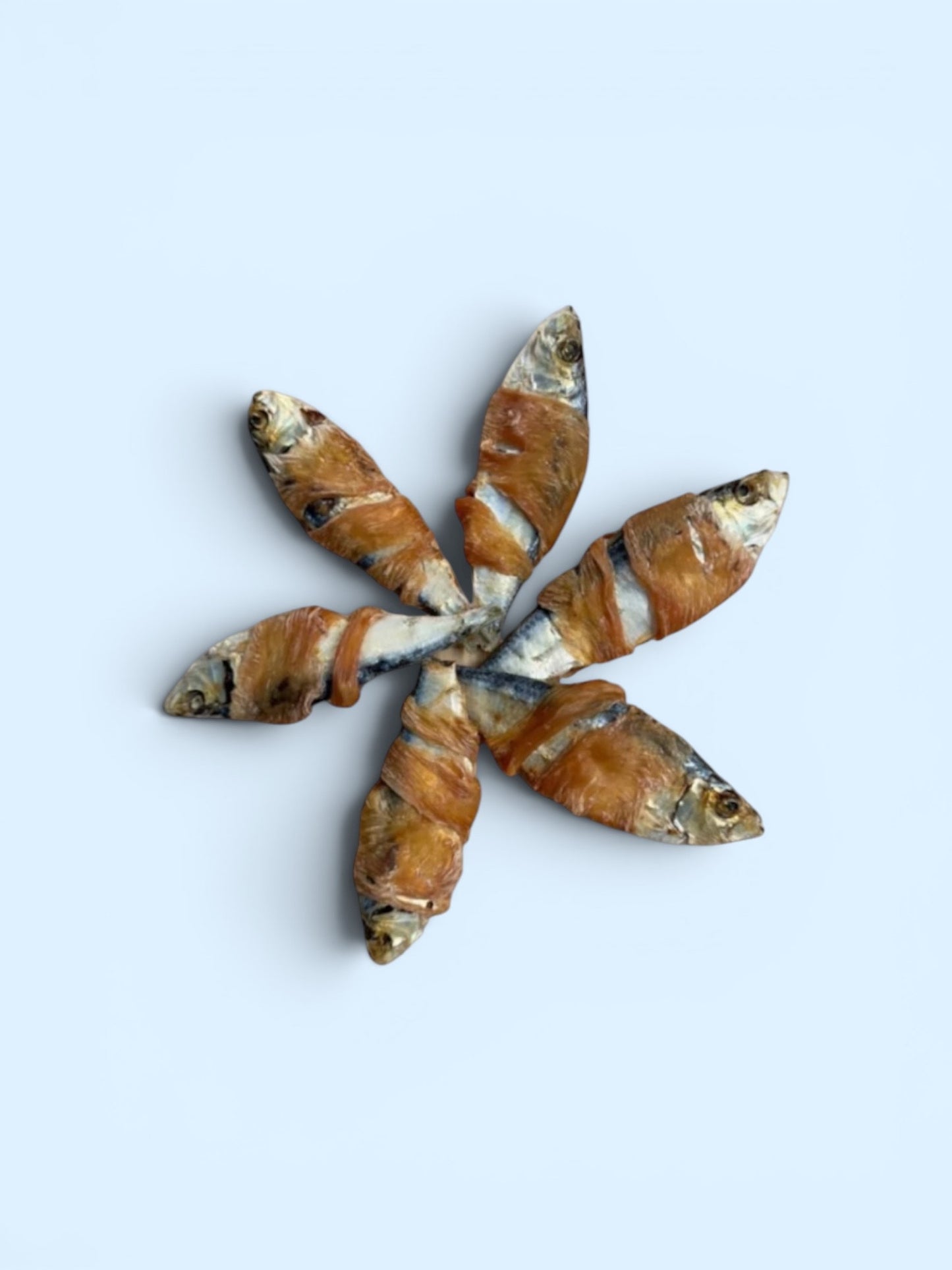 Sardine Wrapped With Chicken